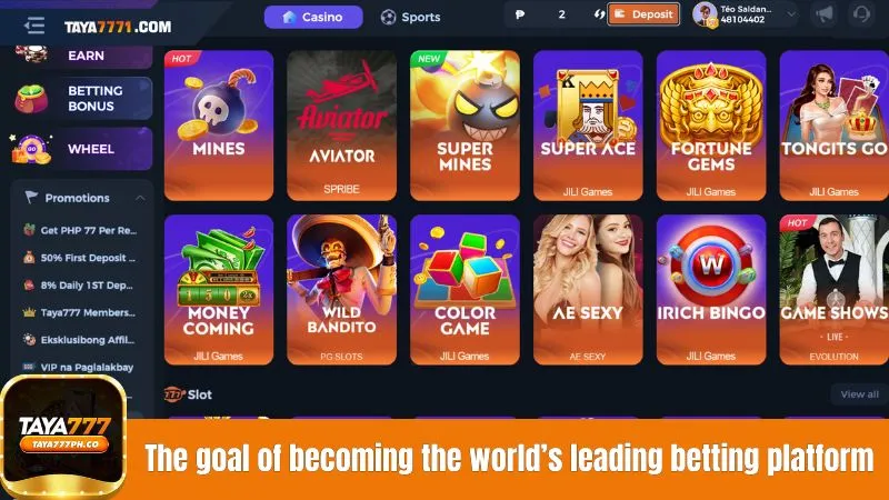 The Goal of Becoming the World’s Leading Betting Platform