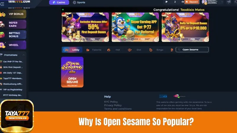 Why Is Open Sesame So Popular?