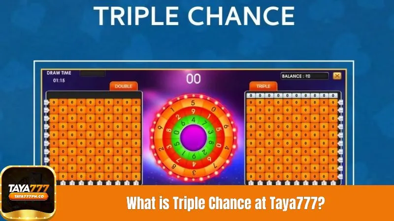 What is Triple Chance at Taya777?
